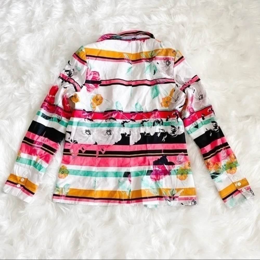 NY Collection Floral Blazer - Picture 8 of 12